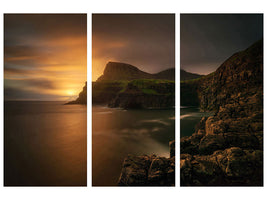 3-piece-canvas-print-arnafjall-sunset