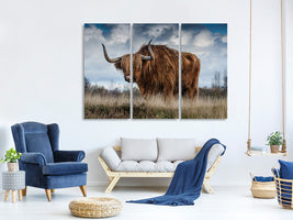 3-piece-canvas-print-attention-bull