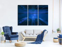 3-piece-canvas-print-chrysler-in-blue