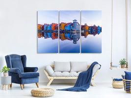 3-piece-canvas-print-colored-homes