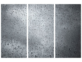 3-piece-canvas-print-dark-raindrops-on-the-wall
