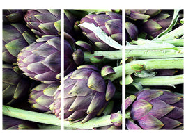 3-piece-canvas-print-fresh-artichokes