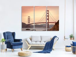 3-piece-canvas-print-golden-gate-bridge-in-the-evening-light