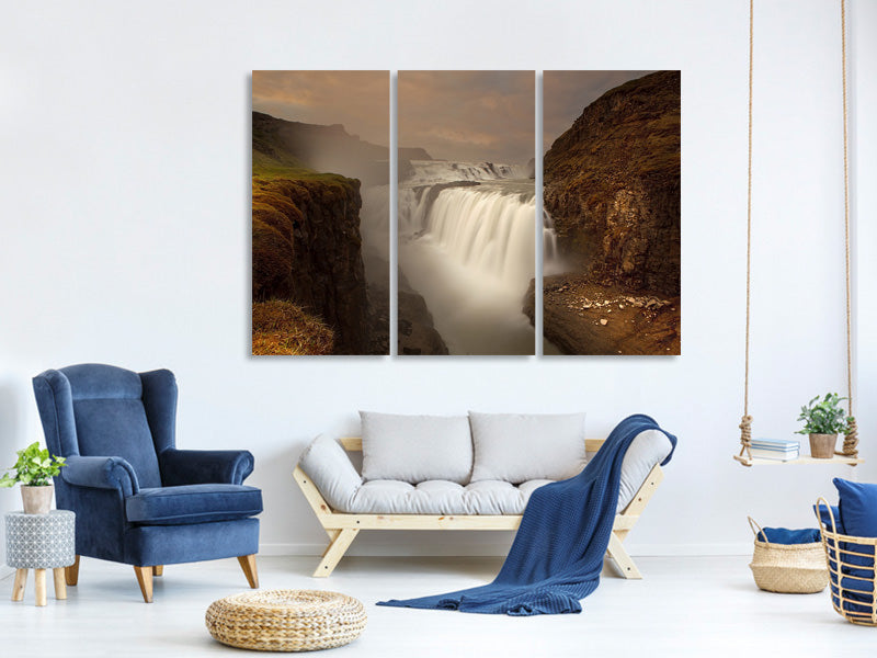 3-piece-canvas-print-gullfoss-iii