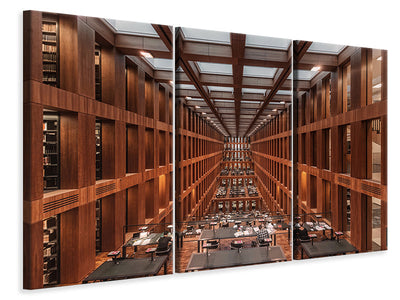 3-piece-canvas-print-library-in-berlin