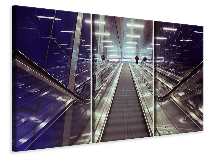 3-piece-canvas-print-modern-escalators