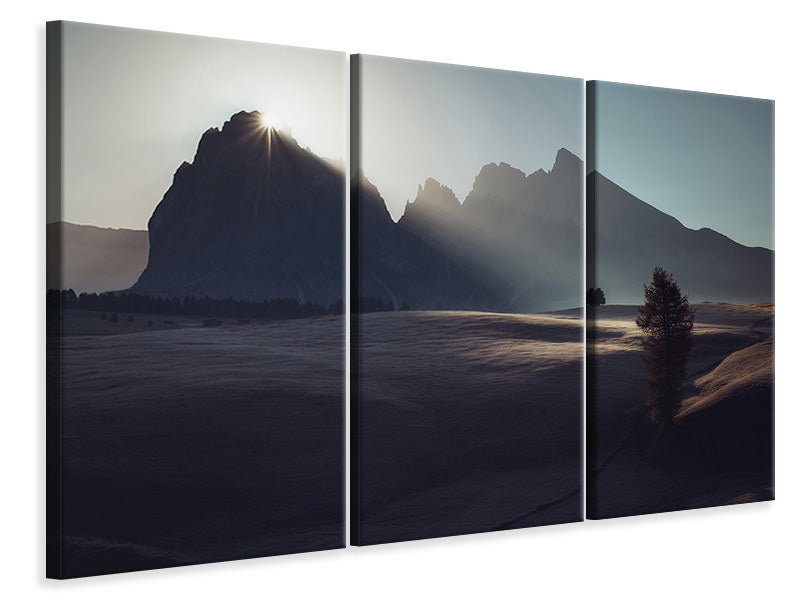 3-piece-canvas-print-morning-in-dolomites