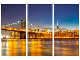 3-piece-canvas-print-skyline-ny-williamsburg-bridge