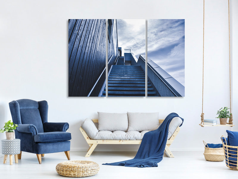 3-piece-canvas-print-steep-stairs