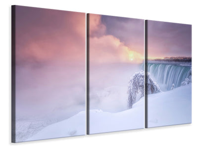 3-piece-canvas-print-sunrise-at-niagara-falls