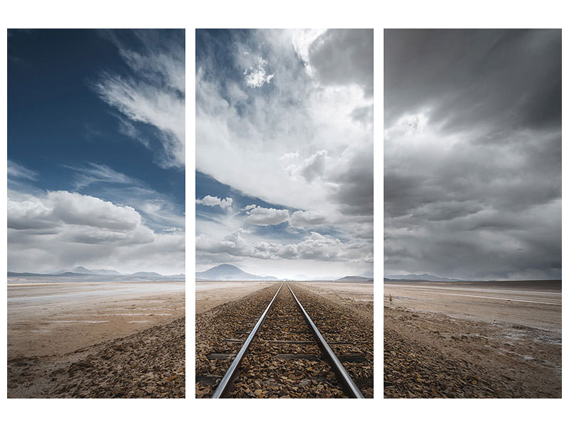 3-piece-canvas-print-the-long-road