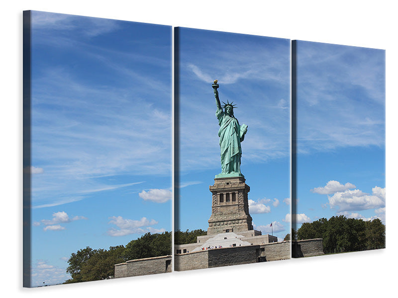 3-piece-canvas-print-view-of-the-statue-of-liberty
