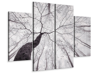 4-piece-canvas-print-a-view-of-the-tree-crown