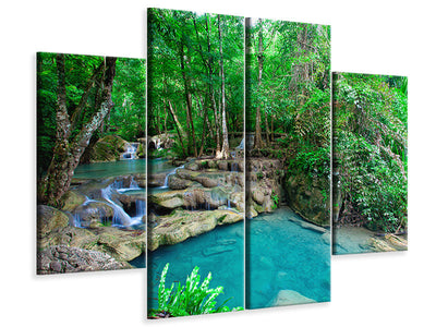 4-piece-canvas-print-at-the-foot-of-erawan