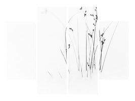 4-piece-canvas-print-black-on-white