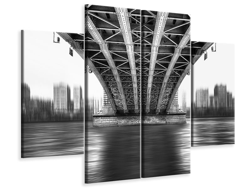 4-piece-canvas-print-bridge-to-another-world