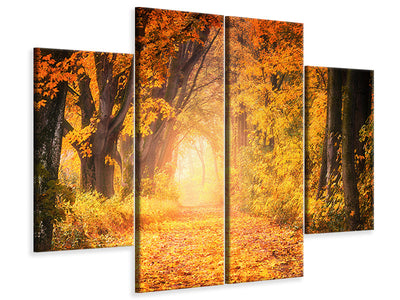 4-piece-canvas-print-colors-magnificent-forest