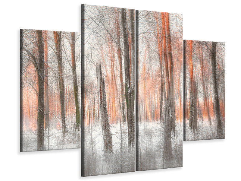 4-piece-canvas-print-evening-light