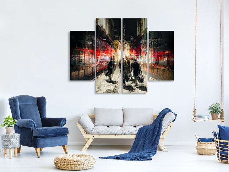 4-piece-canvas-print-free-exit