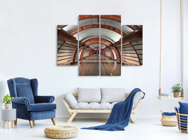 4-piece-canvas-print-metro-station