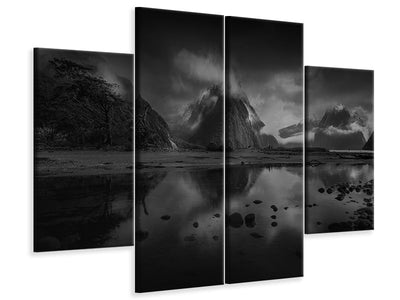4-piece-canvas-print-milford-sound