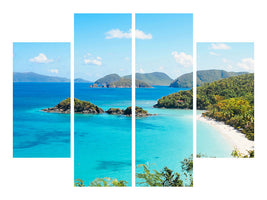 4-piece-canvas-print-my-favorite-place-on-the-beach