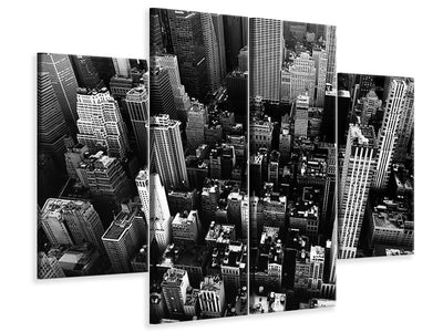 4-piece-canvas-print-new-york-from-above