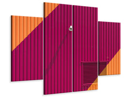 4-piece-canvas-print-orange-corners
