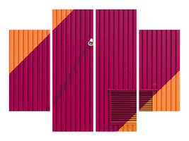4-piece-canvas-print-orange-corners