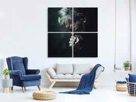 4-piece-canvas-print-sadness