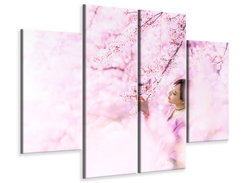 4-piece-canvas-print-sakura