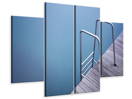 4-piece-canvas-print-stairs-ii