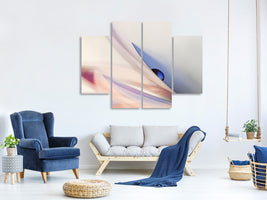 4-piece-canvas-print-the-blue-drop-ii