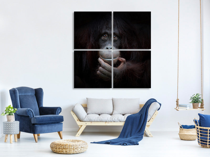 4-piece-canvas-print-the-mirror-image