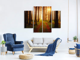 4-piece-canvas-print-the-unknown-way