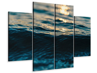 4-piece-canvas-print-the-water-surface