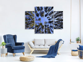 4-piece-canvas-print-under-high-treetops