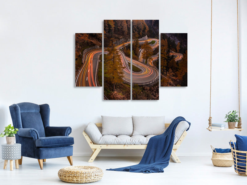 4-piece-canvas-print-unwinding