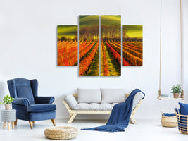 4-piece-canvas-print-vine-growing