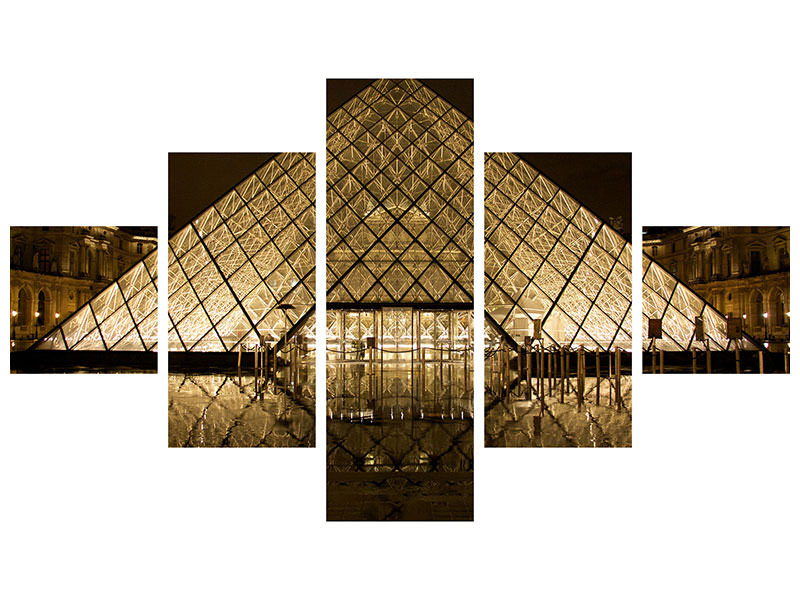 5-piece-canvas-print-at-night-at-the-louvre