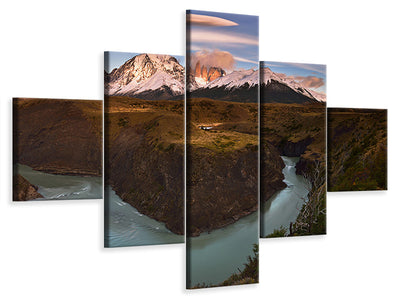 5-piece-canvas-print-good-morning-las-torres