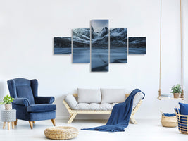 5-piece-canvas-print-ice-craking
