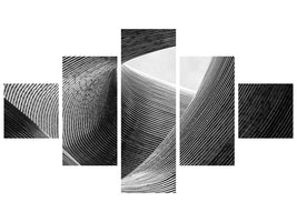 5-piece-canvas-print-lines-ii