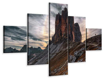 5-piece-canvas-print-men-and-nature