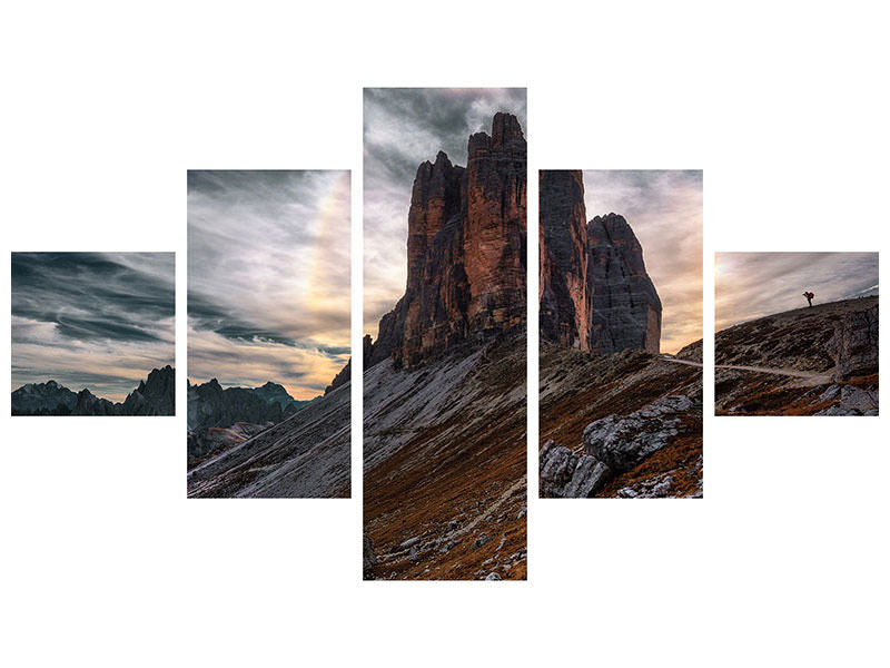 5-piece-canvas-print-men-and-nature