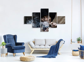 5-piece-canvas-print-smoking-ii