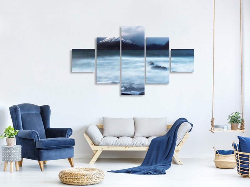 5-piece-canvas-print-stormy-elgol