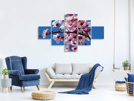 5-piece-canvas-print-the-almond-blossom
