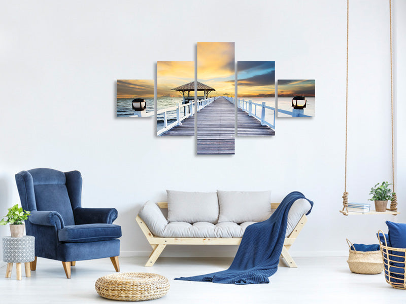 5-piece-canvas-print-the-bridge-into-the-sea