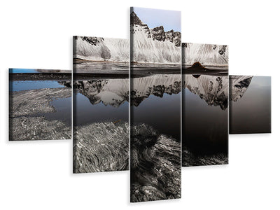 5-piece-canvas-print-the-metamorphosis-of-stokksnes